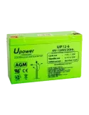 MASTER BATTERY Upower - Batería recargable - Tecnología plomo ácido AG