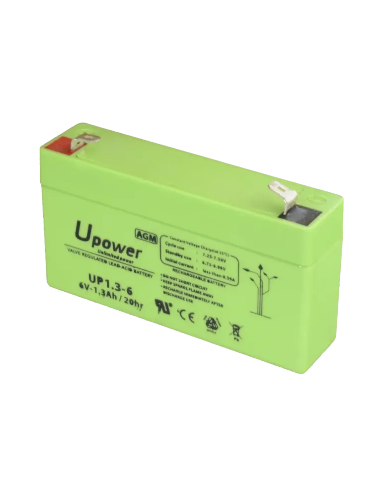 MASTER BATTERY Upower - Batería recargable - Tecnología plomo ácido AG