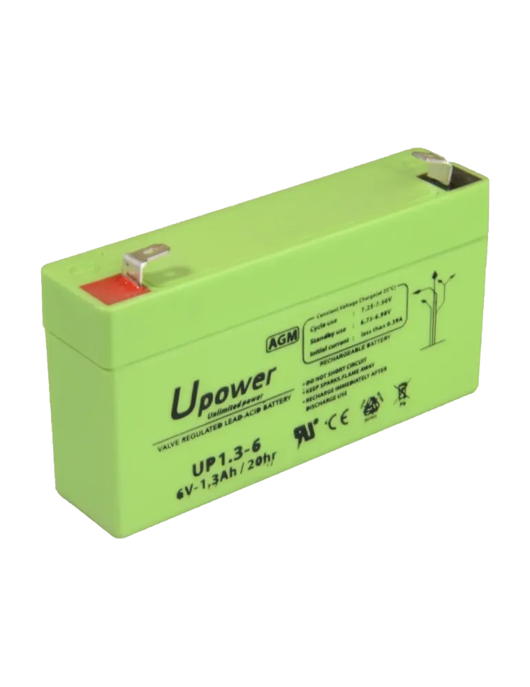 MASTER BATTERY Upower - Batería recargable - Tecnología plomo ácido AG