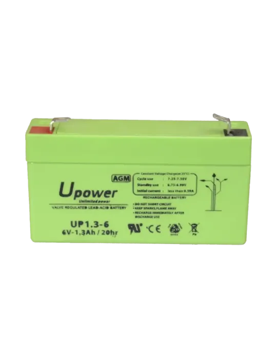 MASTER BATTERY Upower - Batería recargable - Tecnología plomo ácido AG