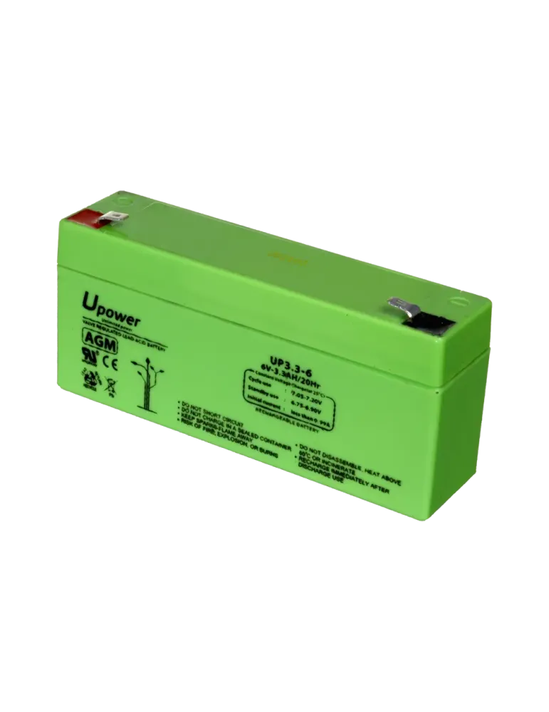 MASTER BATTERY Upower - Batería recargable - Tecnología plomo ácido AG