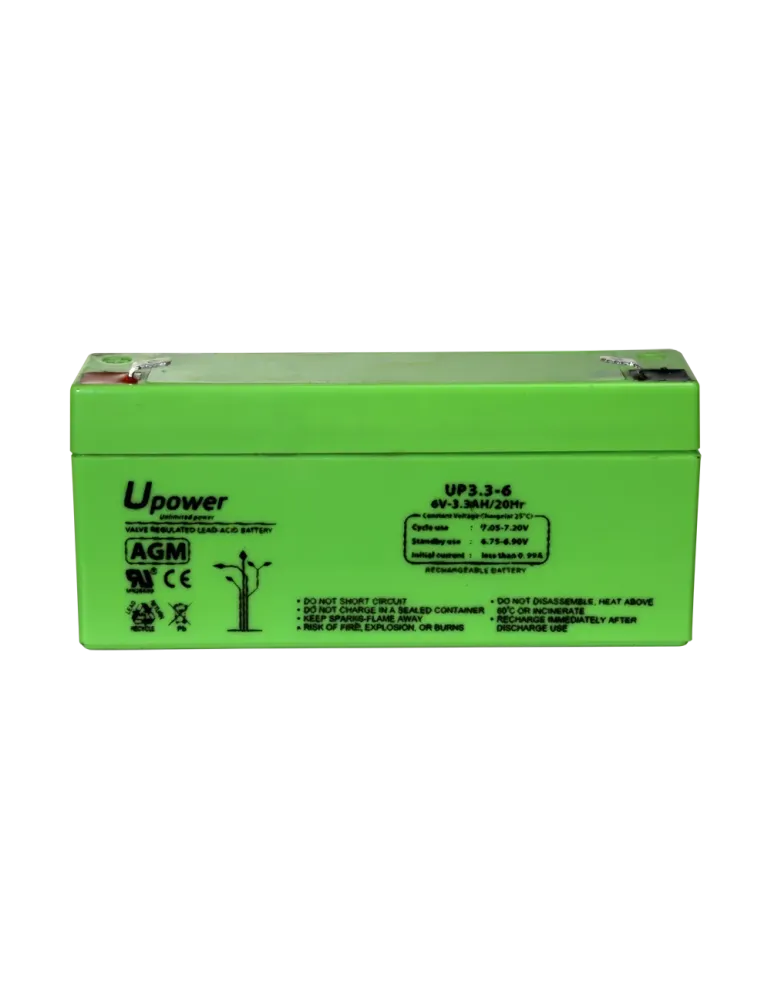 MASTER BATTERY Upower - Batería recargable - Tecnología plomo ácido AG