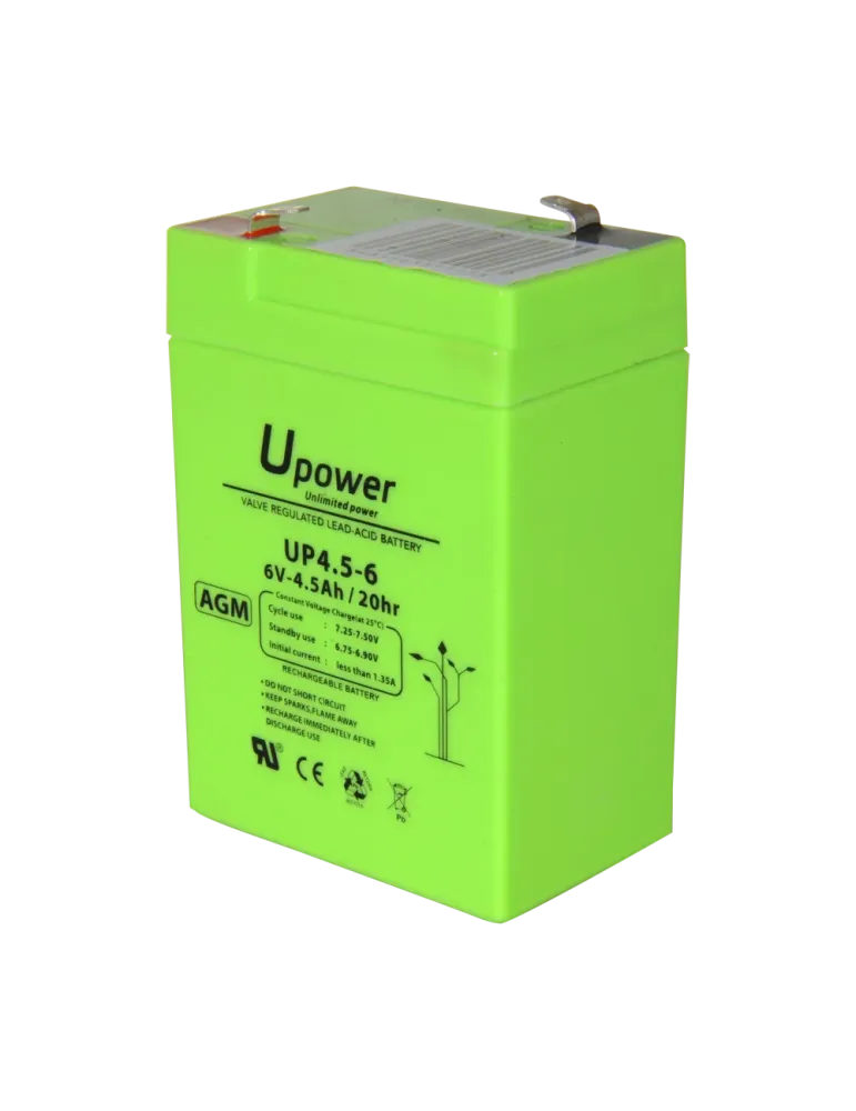 MASTER BATTERY Upower - Batería recargable - Tecnología plomo ácido AG