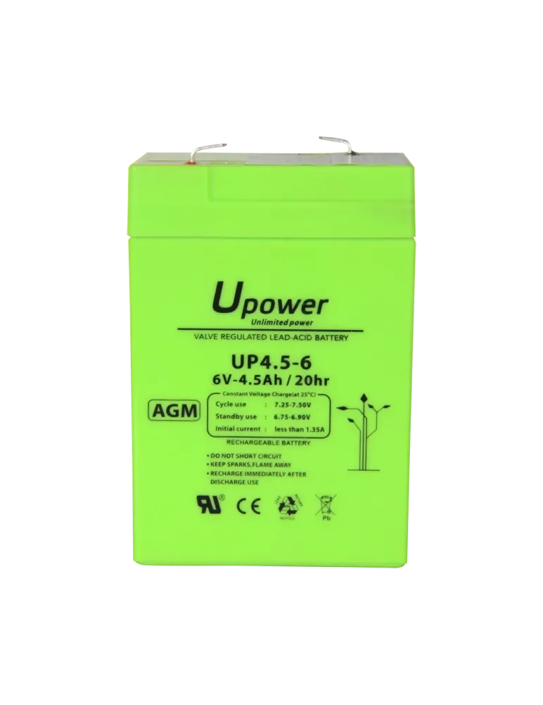 MASTER BATTERY Upower - Batería recargable - Tecnología plomo ácido AG