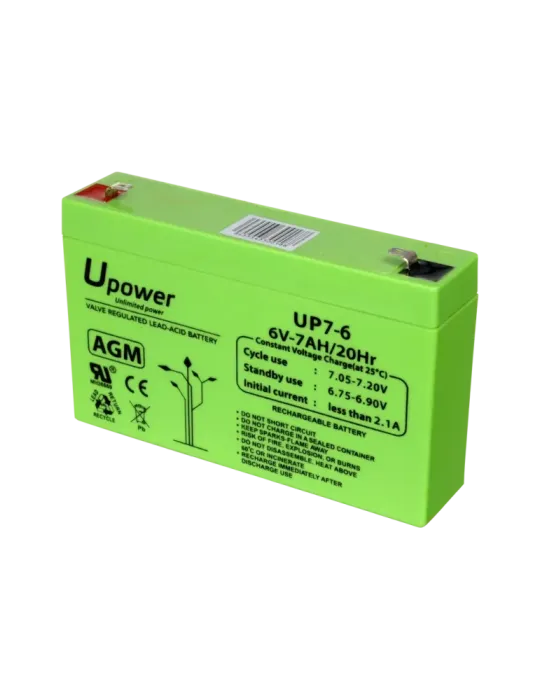 MASTER BATTERY Upower - Batería recargable - Tecnología plomo ácido AG
