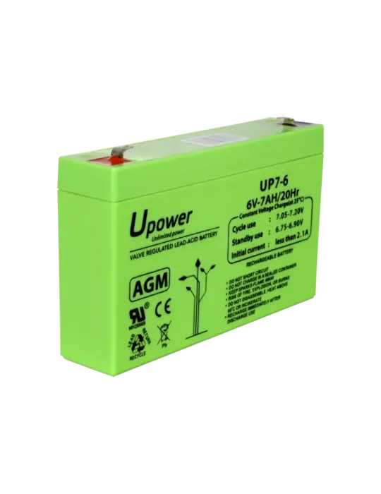 MASTER BATTERY Upower - Batería recargable - Tecnología plomo ácido AG