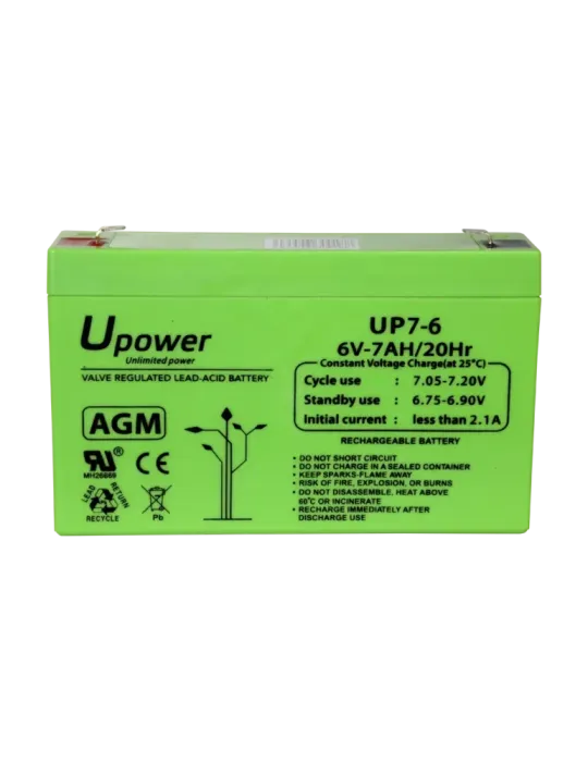 MASTER BATTERY Upower - Batería recargable - Tecnología plomo ácido AG