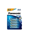 MARCA BLANCA Panasonic - Pila AA/LR06 - Pack de 4 - 1.5 V - Alcalina -