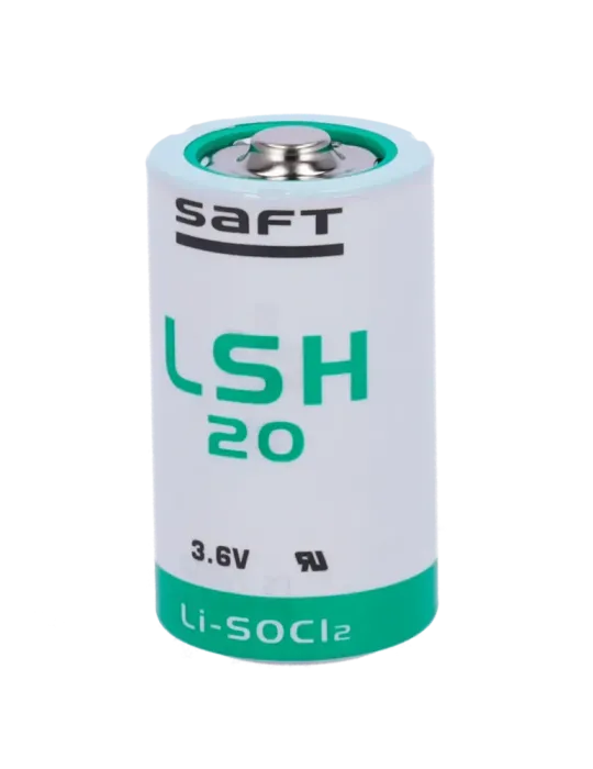 NACIONAL Saft - Pila LSH20 - Voltaje 3.6 V - Litio - Capacidad nominal