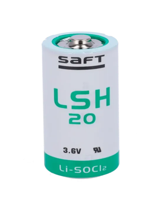NACIONAL Saft - Pila LSH20 - Voltaje 3.6 V - Litio - Capacidad nominal