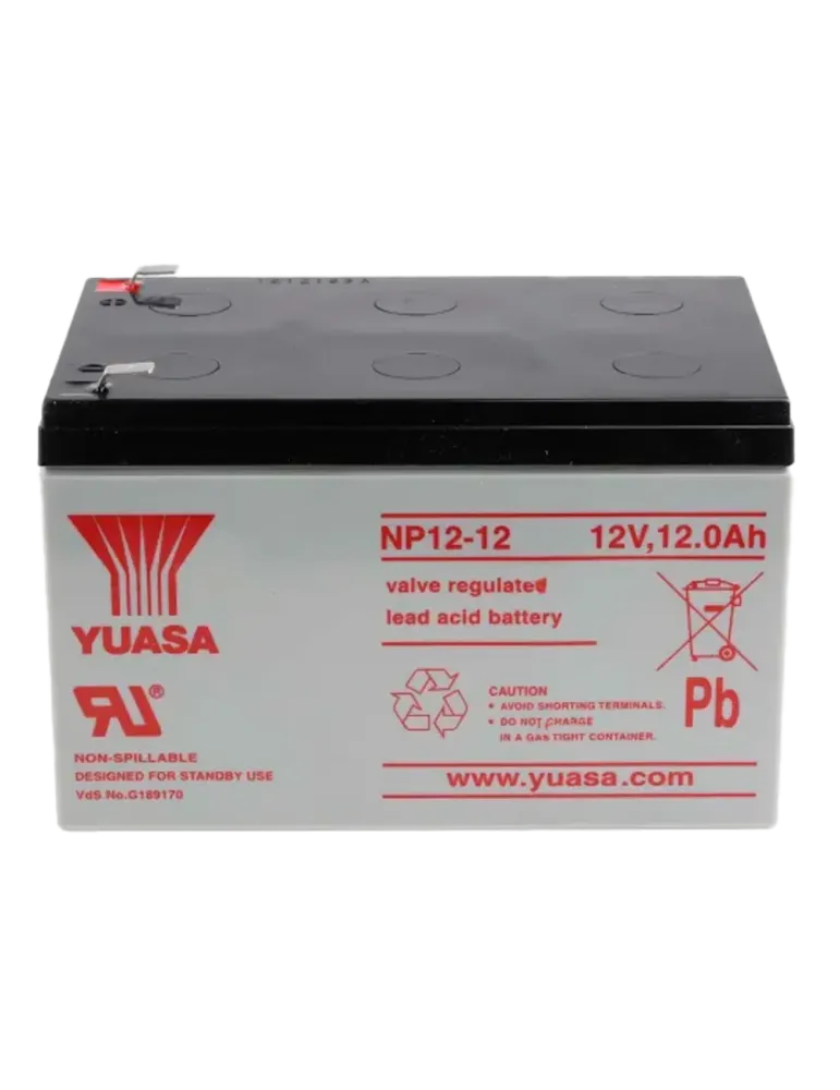 MARCA BLANCA Yusa NP12-12 - Batería recargable - Tecnología plomo ácid