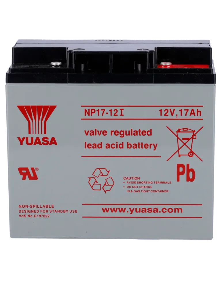 MARCA BLANCA Yuasa NP17-12I - Batería recargable - Tecnología plomo ác