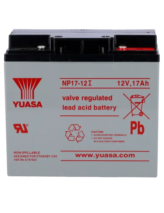 MARCA BLANCA Yuasa NP17-12I - Batería recargable - Tecnología plomo ác