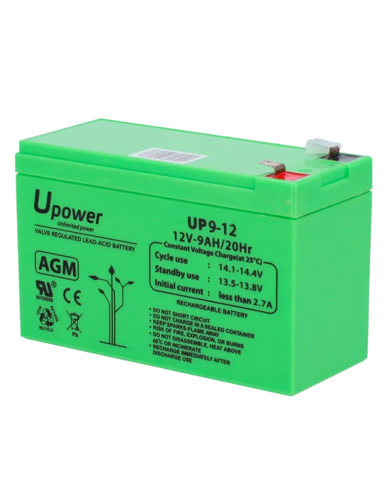 MASTER BATTERY Upower - Batería recargable - Tecnología plomo ácido AG