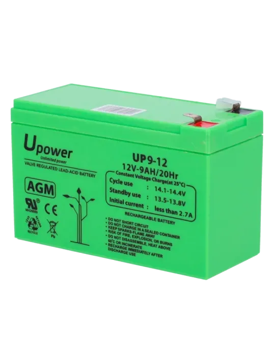 MASTER BATTERY Upower - Batería recargable - Tecnología plomo ácido AG