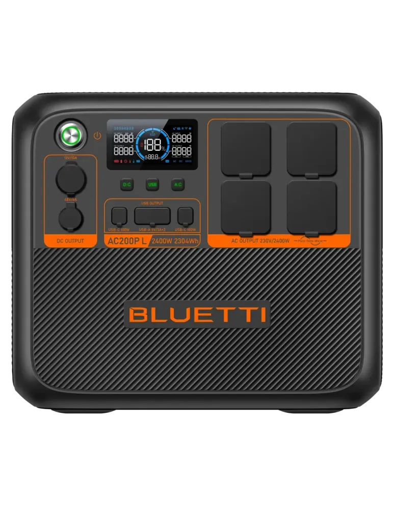 BLUETTI Batería portátil Bluetti - Gran capacidad 2304Wh - Potencia sa