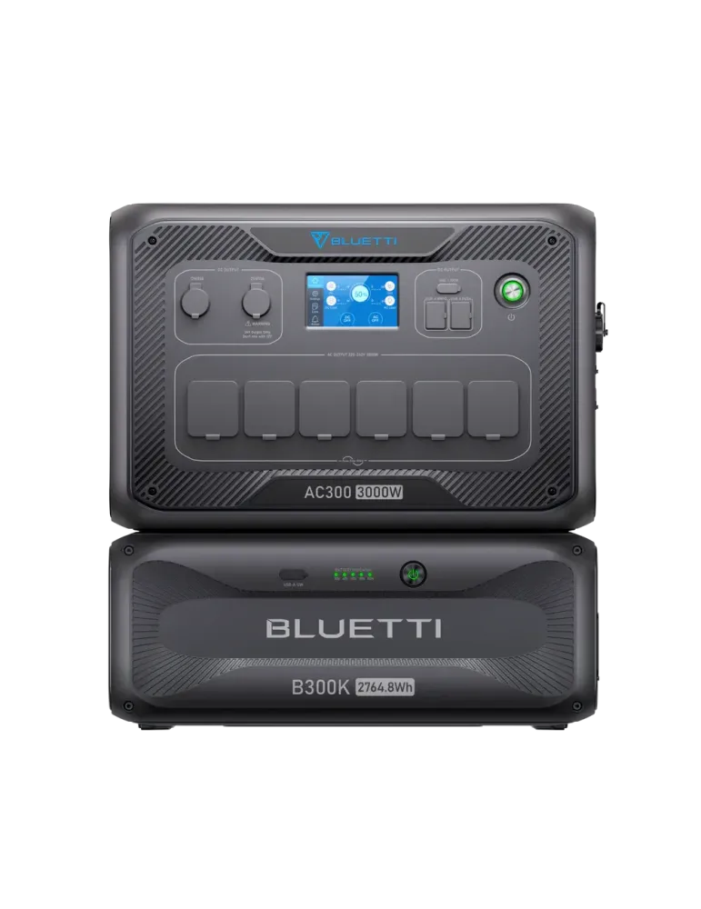 BLUETTI Kit batería doméstica Bluetti - Capacidad 2765Wh - Potencia 30