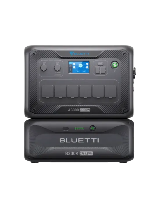 BLUETTI Kit batería doméstica Bluetti - Capacidad 2765Wh - Potencia 30