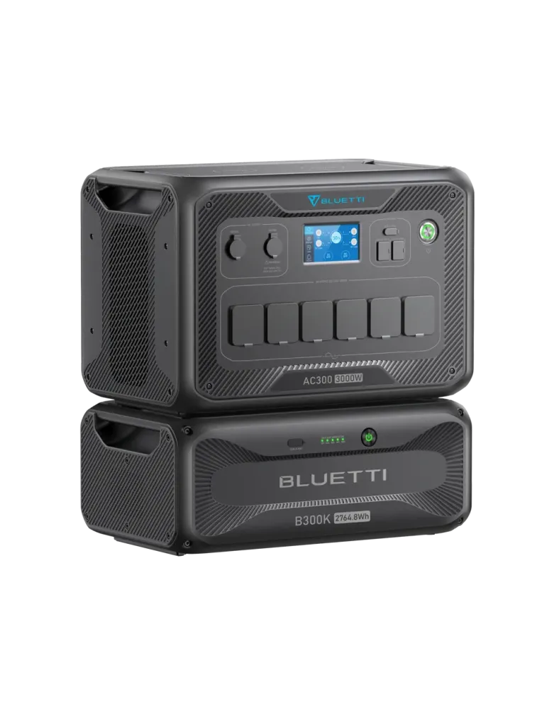 BLUETTI Kit batería doméstica Bluetti - Capacidad 2765Wh - Potencia 30