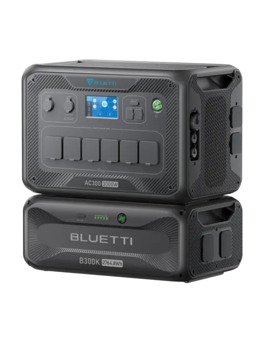 BLUETTI Kit batería doméstica Bluetti - Capacidad 2765Wh - Potencia 30