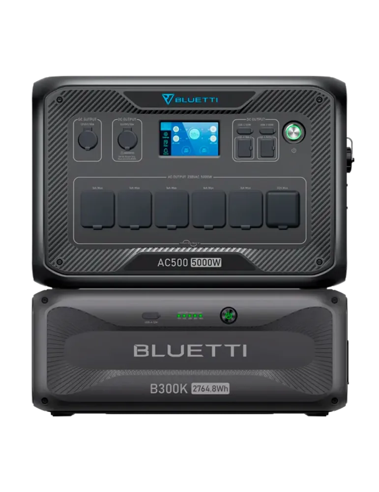 BLUETTI Kit batería doméstica Bluetti - Capacidad 2765Wh - Potencia 50