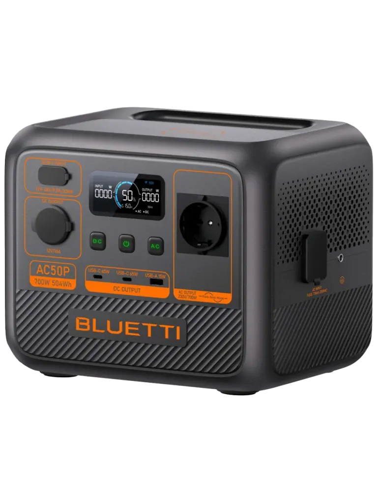 BLUETTI Batería portátil Bluetti - Gran capacidad 504Wh (18Ah) - Poten