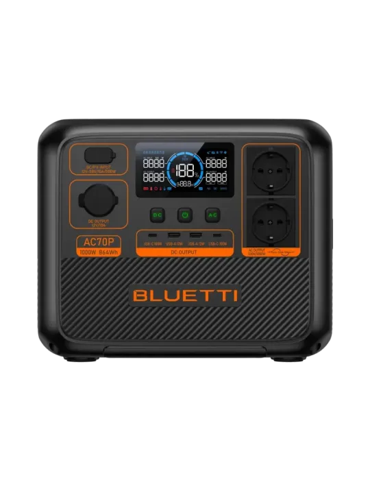 BLUETTI Batería portátil Bluetti - Gran capacidad 864Wh - Potencia sal