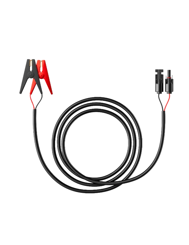 Bluetti - Cable para cargar Baterías - MC4 a pinzas de cocodrilo - Com