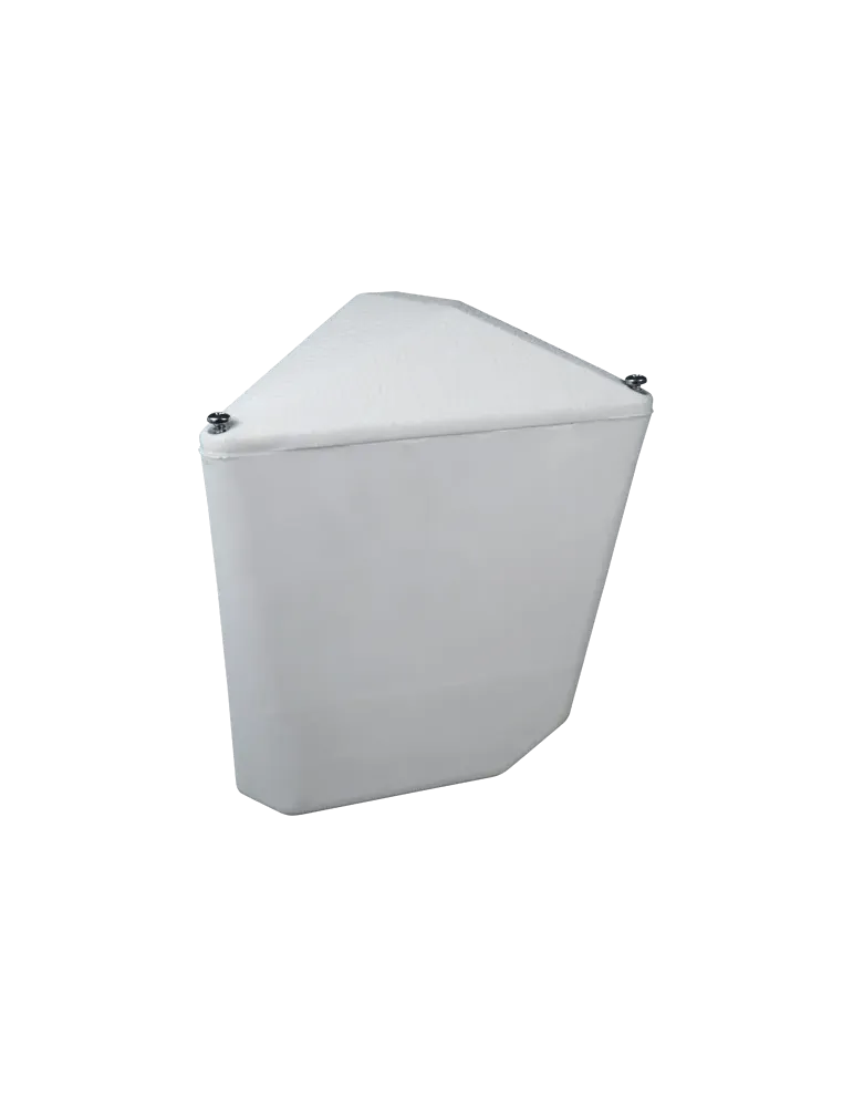 MARCA BLANCA Soporte de pared o poste triangular - Apto para uso exter