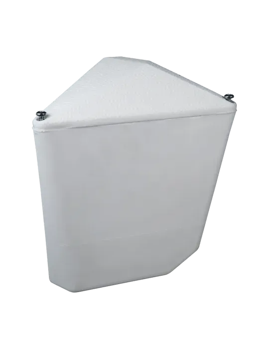 MARCA BLANCA Soporte de pared o poste triangular - Apto para uso exter