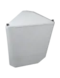 MARCA BLANCA Soporte de pared o poste triangular - Apto para uso exter