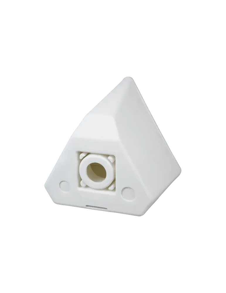 MARCA BLANCA Soporte de pared o poste triangular - Apto para uso exter
