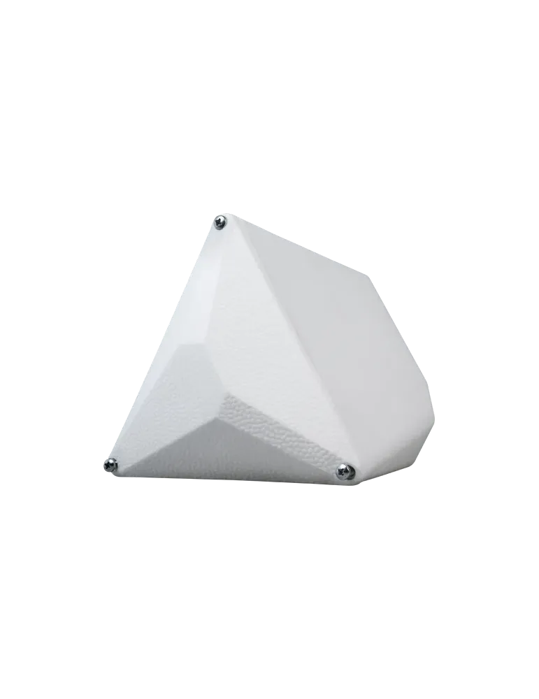 MARCA BLANCA Soporte de pared o poste triangular - Apto para uso exter