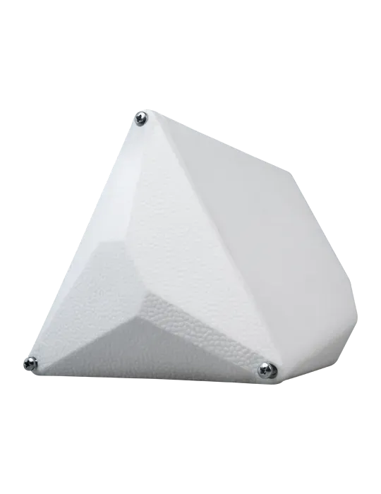 MARCA BLANCA Soporte de pared o poste triangular - Apto para uso exter