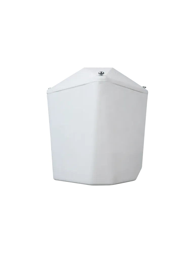 MARCA BLANCA Soporte de pared o poste triangular - Apto para uso exter