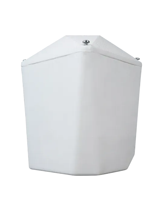 MARCA BLANCA Soporte de pared o poste triangular - Apto para uso exter