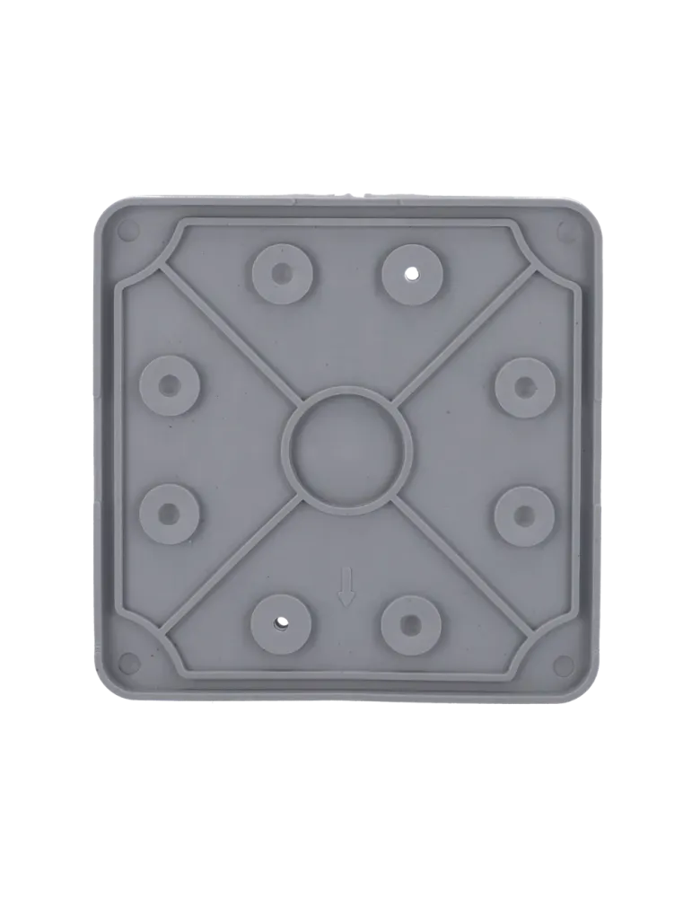 MARCA BLANCA Tapa de conexiones flexible para caja de soporte - Apto p