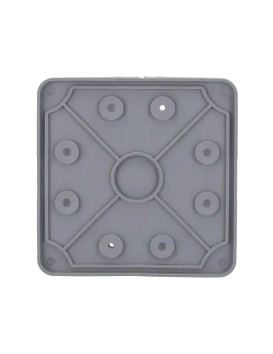 MARCA BLANCA Tapa de conexiones flexible para caja de soporte - Apto p