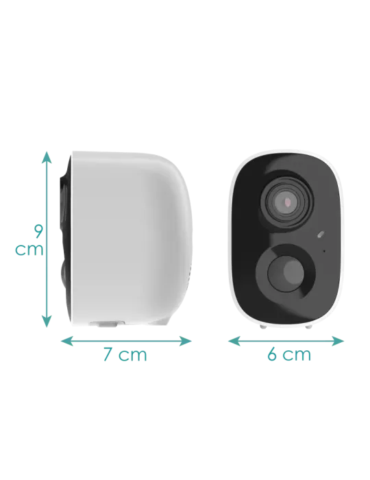 VicoHome Exterior 3Mpx Wifi a batería - Sensor PIR / Detección intelig