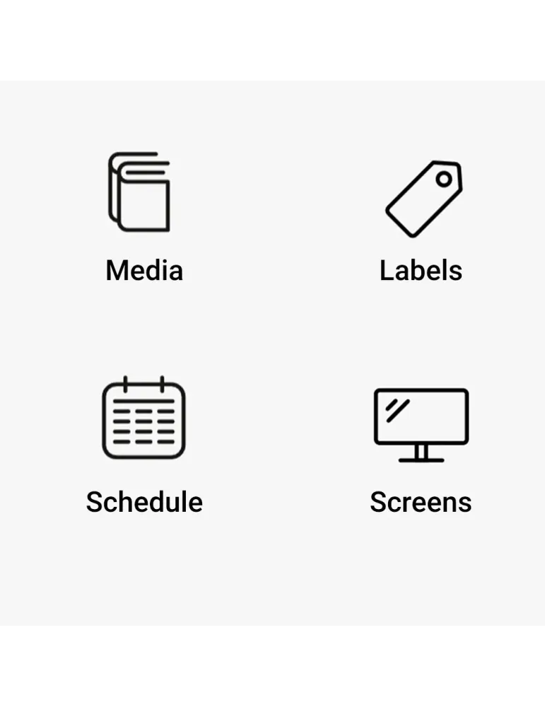 MARCA BLANCA Licencia anual de cartelería digital - Compatibilidad: Sa