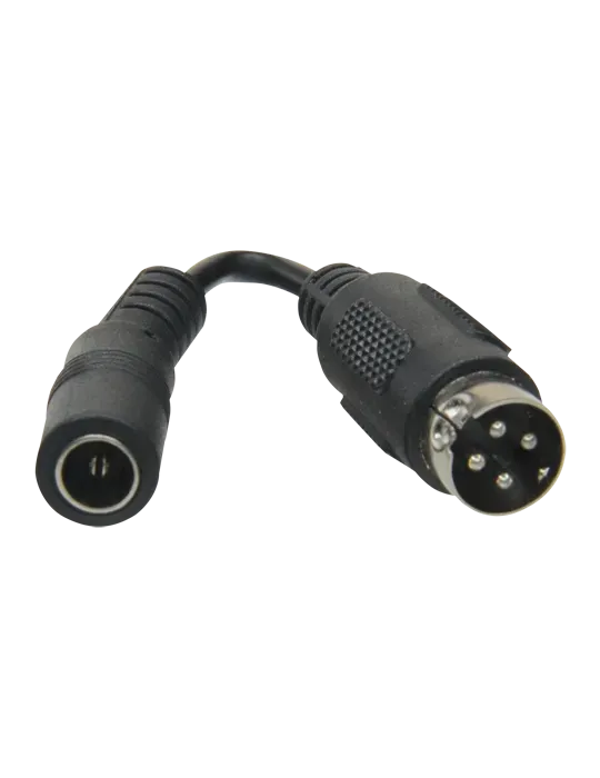 MARCA BLANCA Adaptador DC - 105 mm de largo - Conector hembra Mini Din
