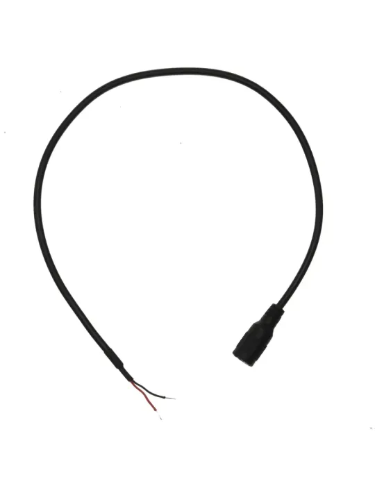 MARCA BLANCA Cable Rojo/Negro paralelo - 400 mm de largo - Terminales