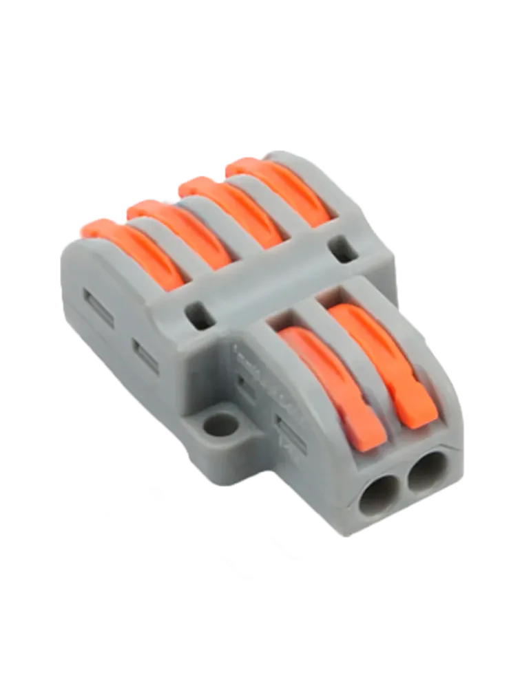 MARCA BLANCA Safire - Conector de Cable - 2 Entradas y 4 Salidas - Cal