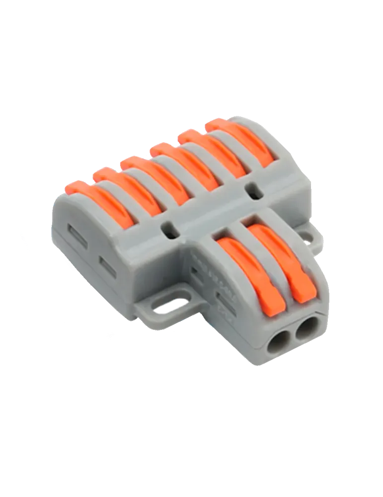 MARCA BLANCA Safire - Conector de Cable - 2 Entradas y 6 Salidas - Cal