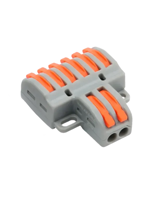 MARCA BLANCA Safire - Conector de Cable - 2 Entradas y 6 Salidas - Cal