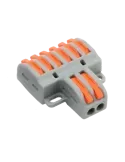 MARCA BLANCA Safire - Conector de Cable - 2 Entradas y 6 Salidas - Cal