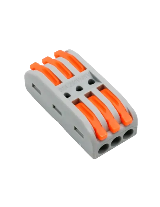 MARCA BLANCA Safire - Conector de Cable - 3 Entradas y 3 Salidas - Cal