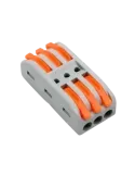 MARCA BLANCA Safire - Conector de Cable - 3 Entradas y 3 Salidas - Cal