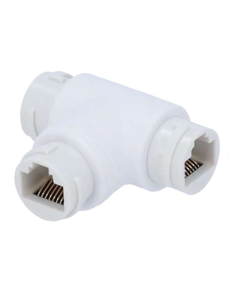 MARCA BLANCA Adaptador RJ45 - Conector entrada RJ45 hembra - Conector