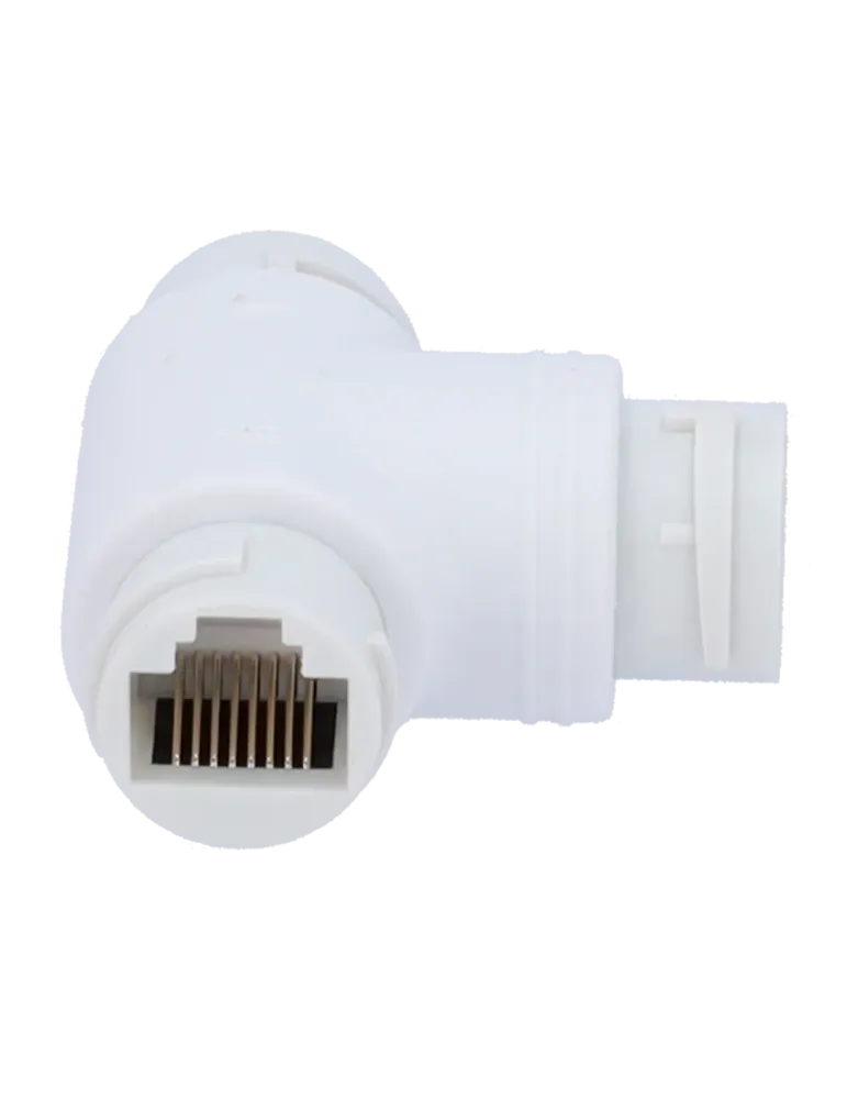 MARCA BLANCA Adaptador RJ45 - Conector entrada RJ45 hembra - Conector
